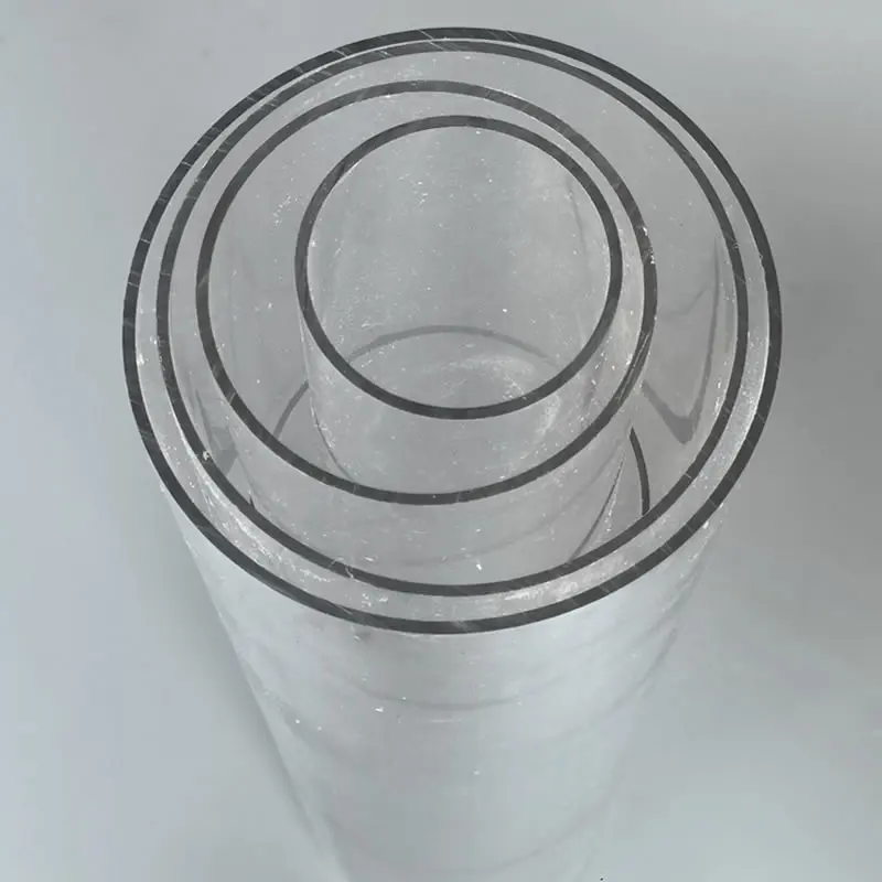 Large Caliber Polycarbonate Tube OD 50-100mm Hard Quality Plastic PC Round Tubing High Transparent for Aquarium Water Pipe