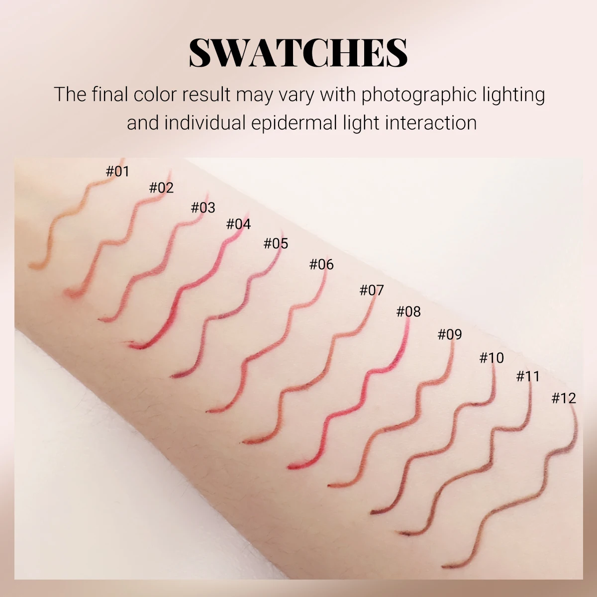 Waterproof Matte Lip Liner and Lipstick Pen Set Long-Lasting Non-Fading Smudge-Proof   Lip Pencil for Precise Application view 4