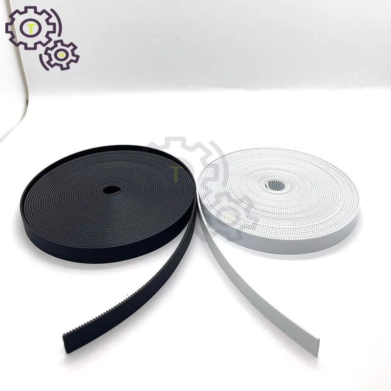 GT2 Open Timing Belt 2GT Polyurethane Steel Core PU Belt Width 5mm 6mm 9mm 2GT Belt 10mm 15mm 2M Open Belt for 3D Printer Belt