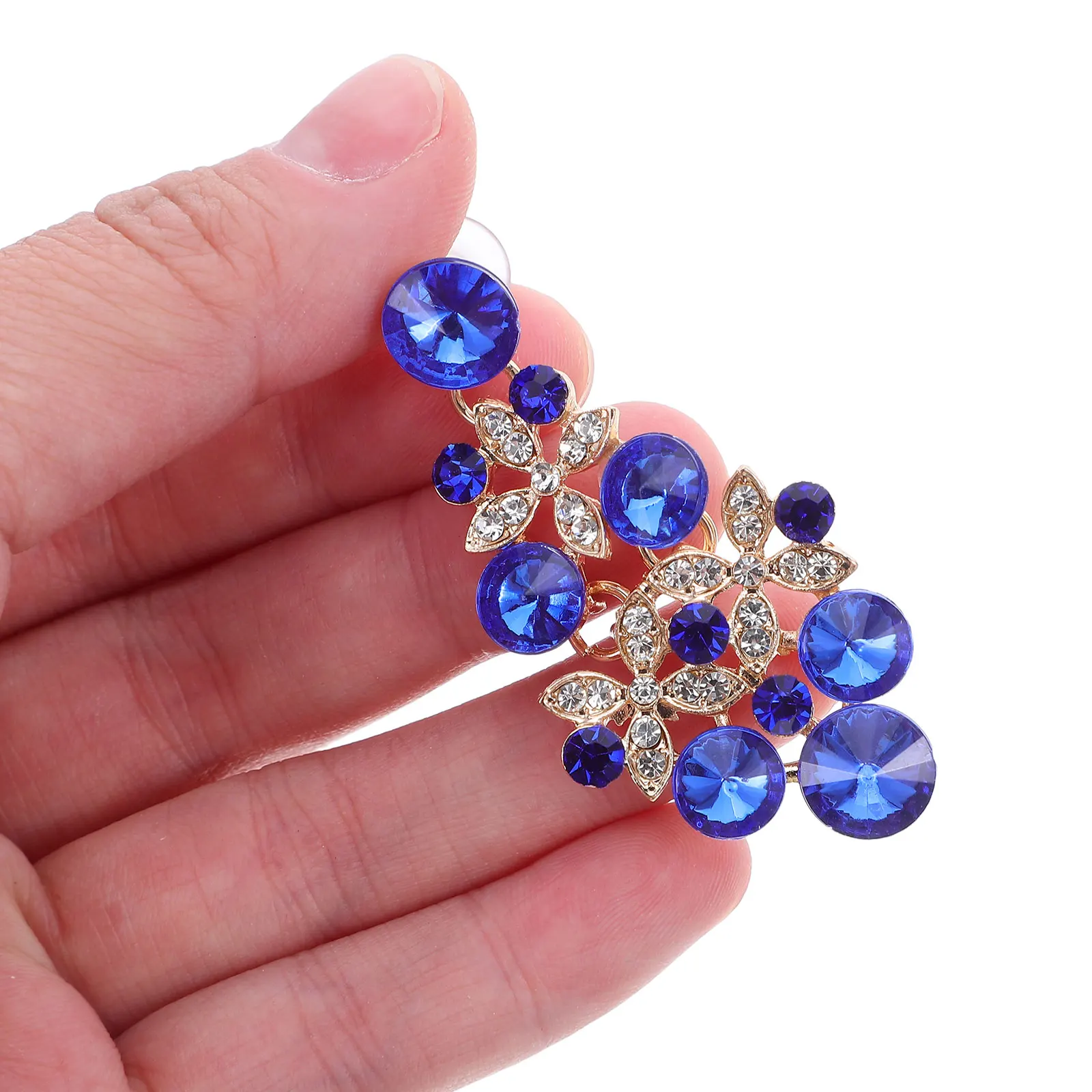 

1 set Jewelry Rhinestone Necklace Earrings Accessories Tiara Headpiece For Party Celebration Elegant Lightweight Comfortable