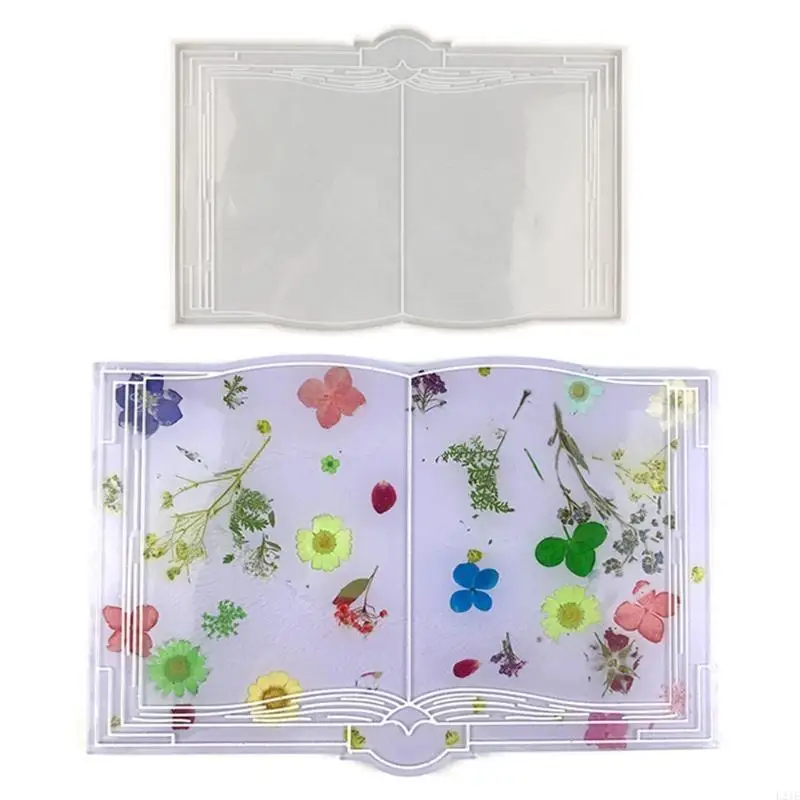 

L21E Book Decoration Silicone Mold Beauty Molds for Home Decoration Jewelry Tool