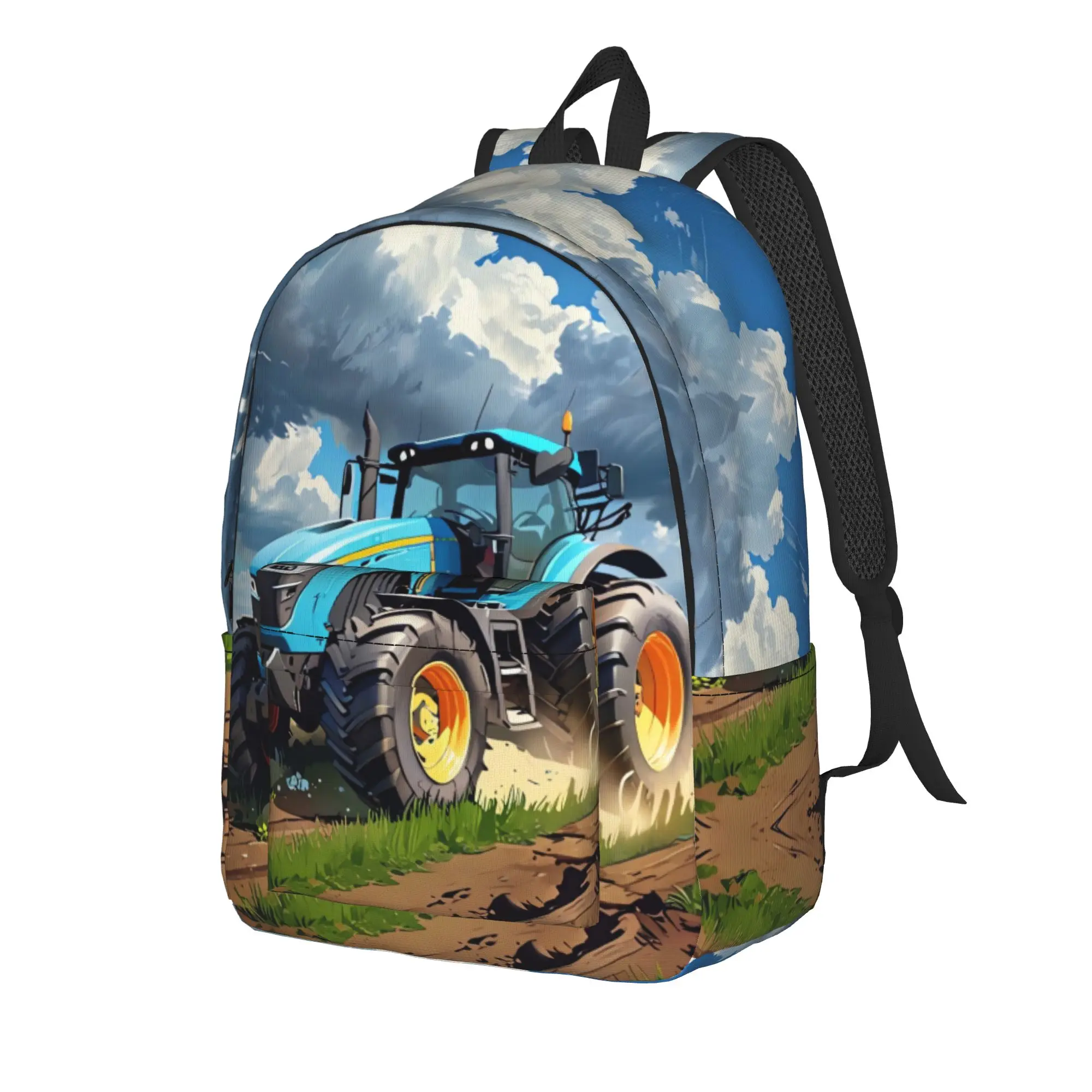 Tractors Farm Vehicles Backpack  Cute Backpacks Women Men College Large High School Bags Design Rucksack