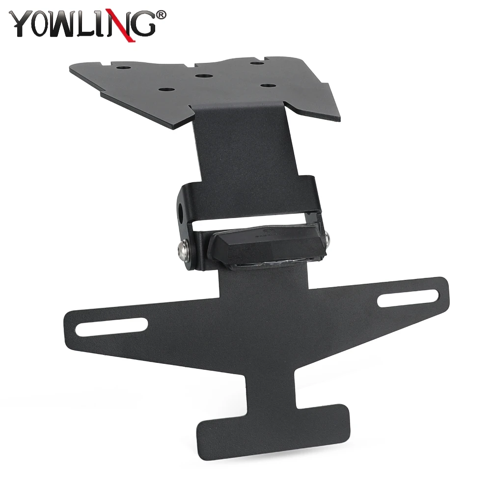 FOR QJMOTOR SRK125R SRK125 R Accessories License Plate Frame Holder Rear Tail Fixed Bracket License Plate Lamp SRK 125R 125 R 5