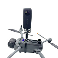For Gopro / DJI Action Camera Insta360 Mounts Drone Holder Aerial Shooting Top Bottom Arm for DJI Mavic 4 pro Accessories