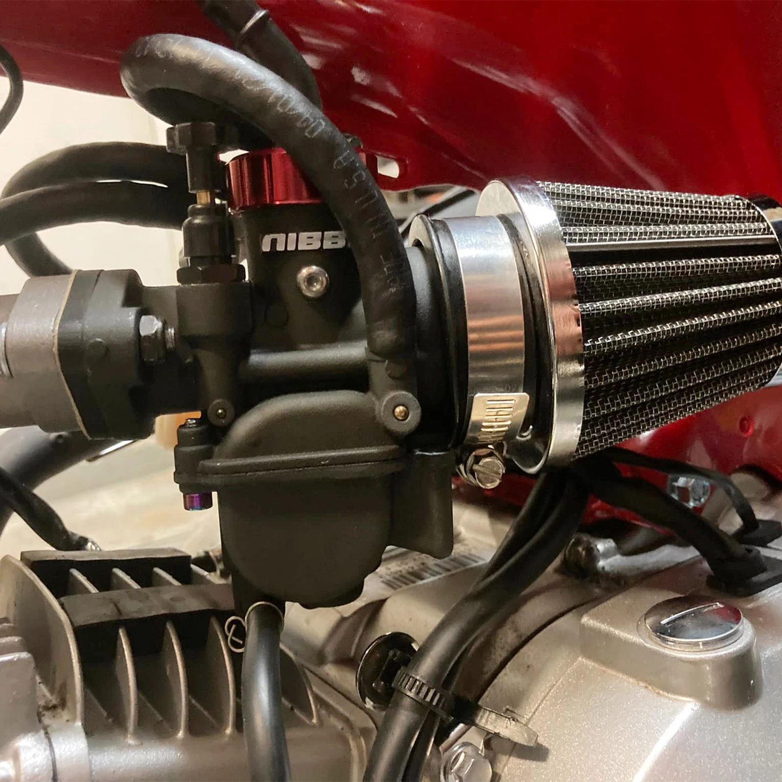 NIBBI PE19mm/PE22mm/PE24mm/PE26mm/PE28mm フランジキャブレター 