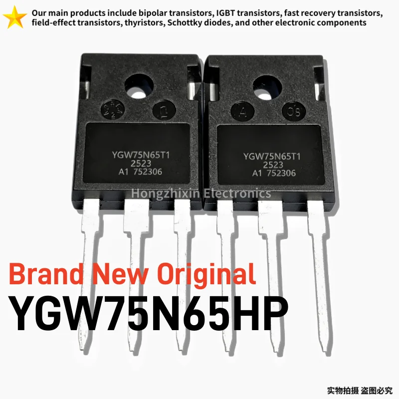 5/10PCS Brand New Original YGW75N65HP 75N65 75A650V TO-247 High power IGBT transistor