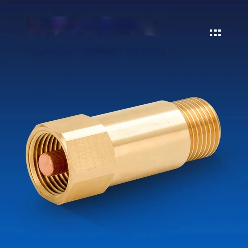 1pc 1/2 DN15 Automatic Anti-Freeze Valve Brass Water Faucet Outdoor Pipe Frost Protection Temperature Control Plumbing Systems