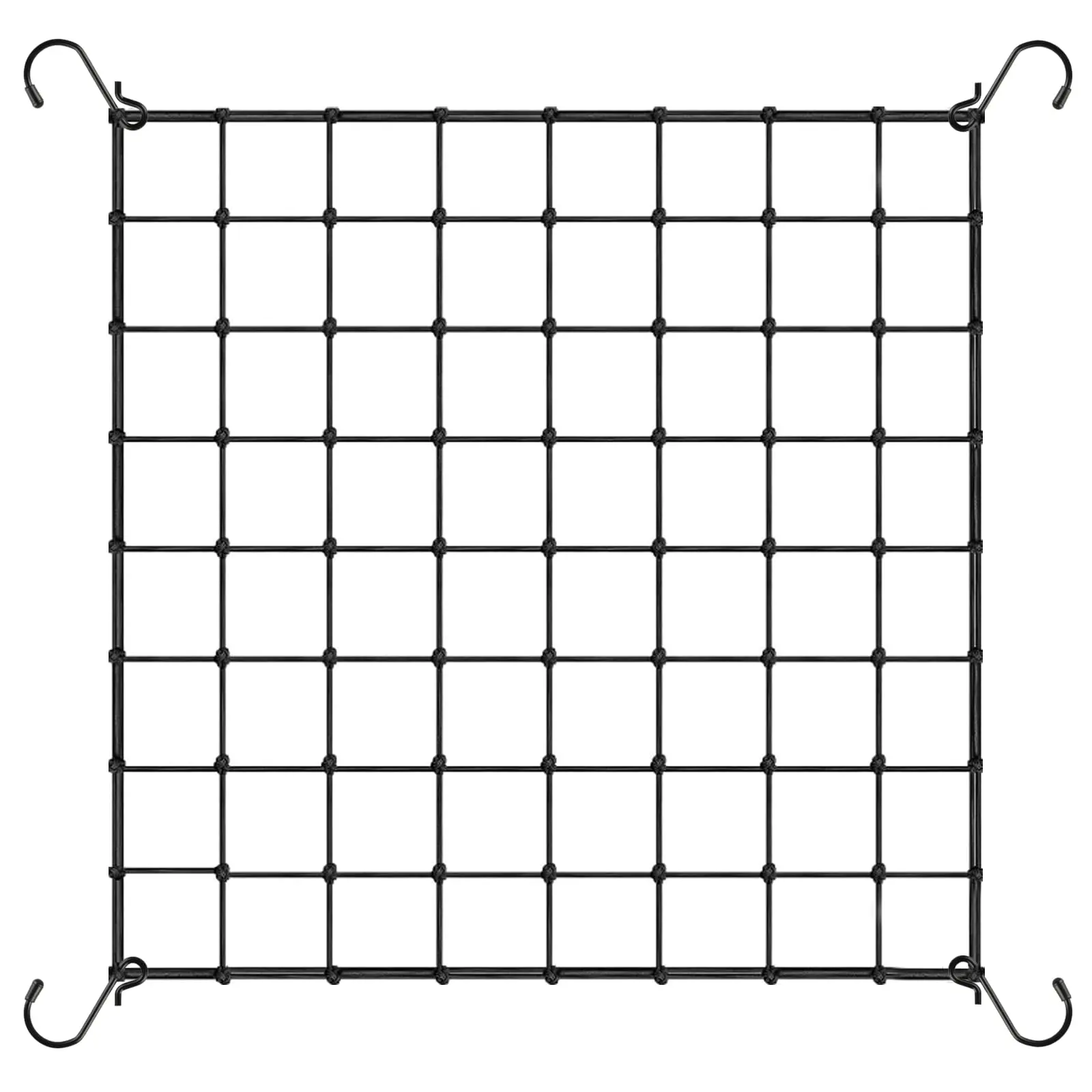 

Решетка палатки для выращивания 2,62x2,62 фута с 4 крючками — эластичная опора для растений для овощей, цветов и гидропоники