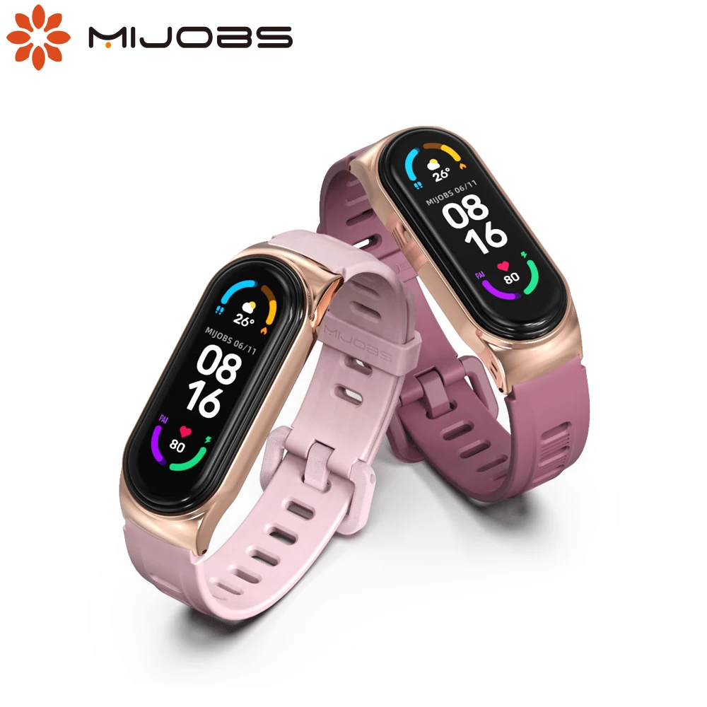 Mi Band 9 Strap Smart Bracelet for Xiaomi Mi Band 8 7 6 5 4 3 Silicone Wristband Miband 5 Correa Wrist Belt Amazfit Band 5 Strap