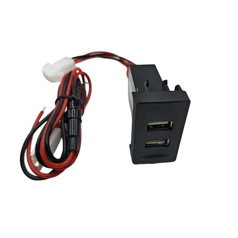 OEM Dash Blank Switch LED Illuminated Dual Twin USB Ports Phone Charger Power For Volkswagen VW T4 1990-2003