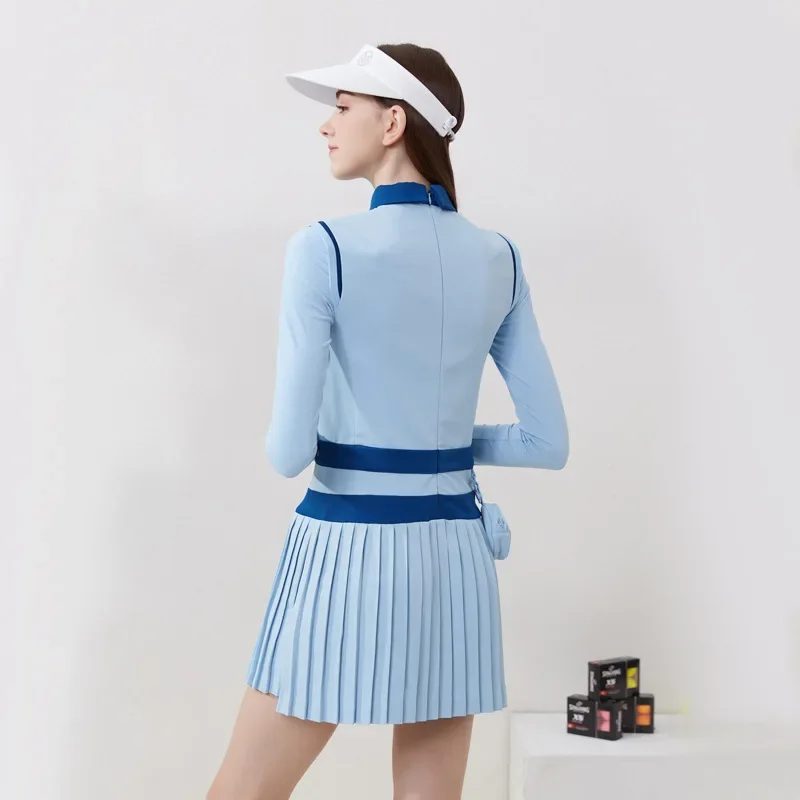 Frühling und Herbst Damen Golf Sport kleid Falten rock Slim Fit Kurzrock Schnellt rockn endes profession elles hochwertiges Golf tuch