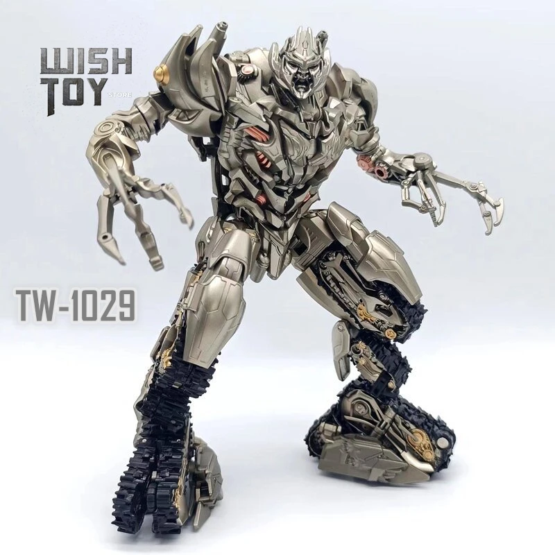 [IN Stock] BAIWEI Transformation TW1029 TW-1029 Megatank Movie Metal Coating Studio Series KO SS13 Action Figure Robot Toys