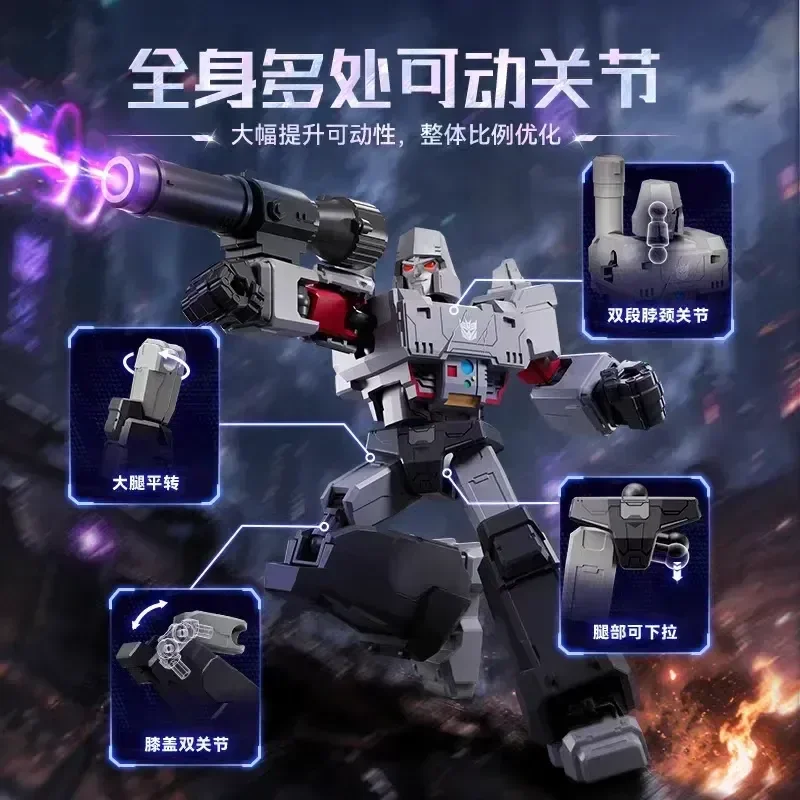 Blokees Transformers Shining Version 5 Blind Box Optimus Prime Megatron Action Figure Collectible Model Toy Decor Birthday Gift view 5