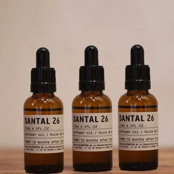 30ML Santal Diffuser Refill Oil Aromatherapy Diffuser Replacement Essential Oil Sandal Wood Hilton Humidifier