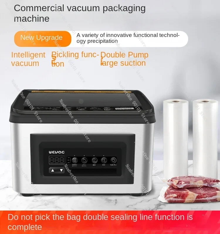 WEVAC-C1 Food Vacuum Sealing Machine Food Sealing Packaging Plastic Sealing Machine