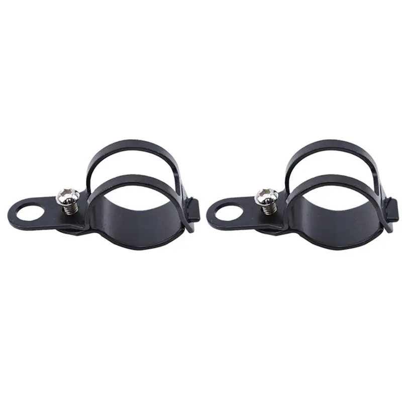AEA7-Motorcycle Turn Signals Relocation Fork Clamps Bracket 2 Pcs/Set Mount Light Holder Lamp Bracket