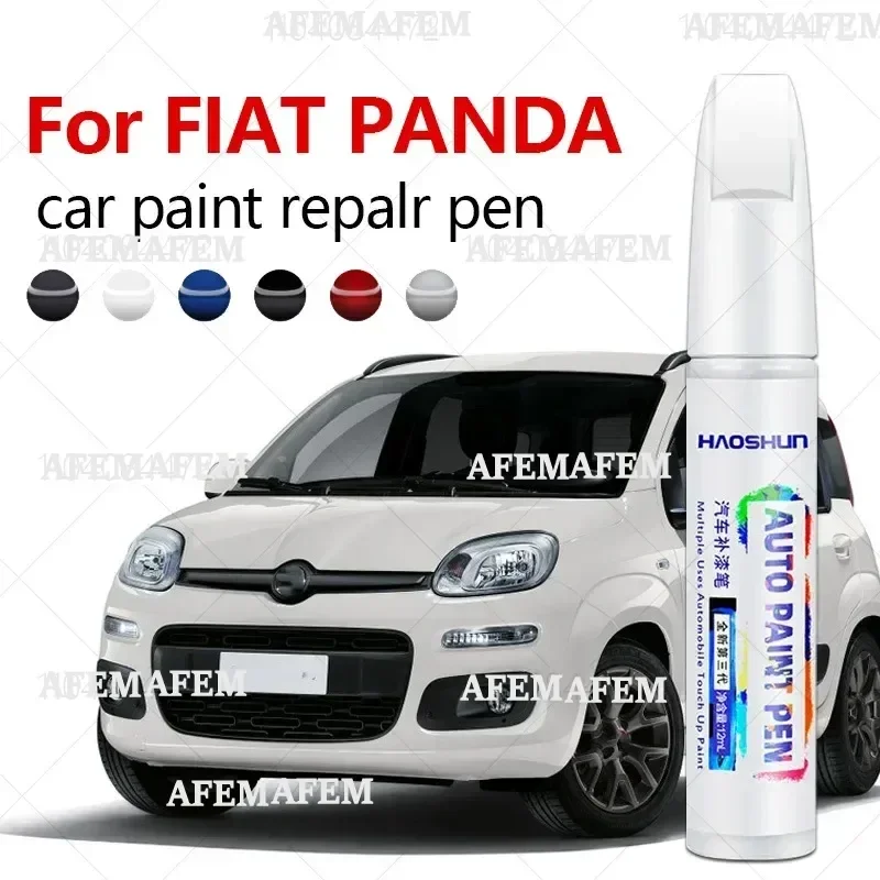 For FIAT PANDA 1980-2025 141 169 312 L0 Paint Repair Pen Touch Up Scratch Remover DIY Auto Accessories Black White Blue Green