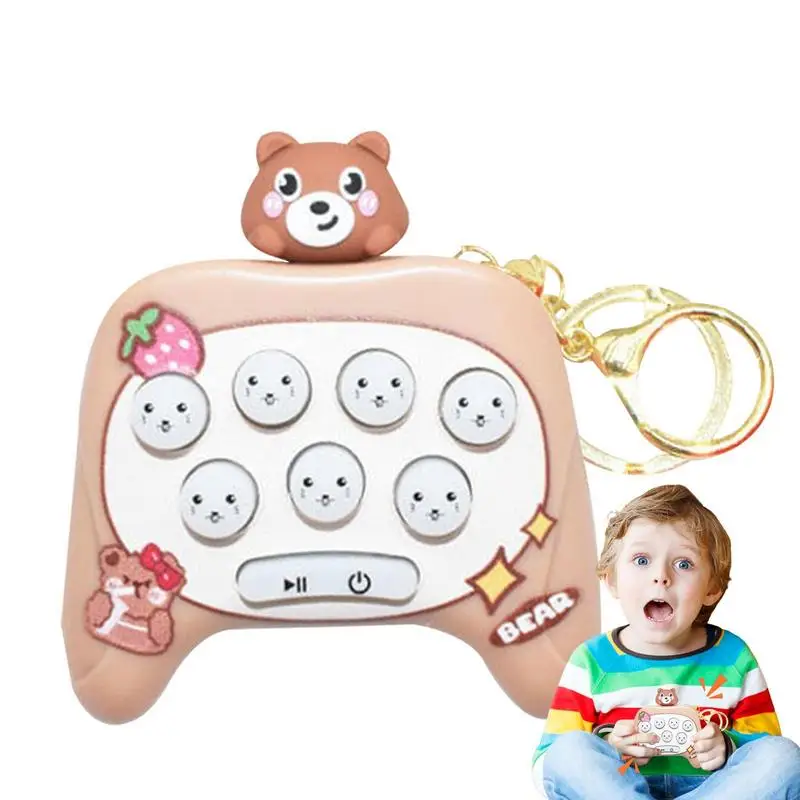 Quick Push Puzzle Game Electronic Handheld Toy Machine Impact-Resistant Relaxation Game Toy For Boys Teens And Girls