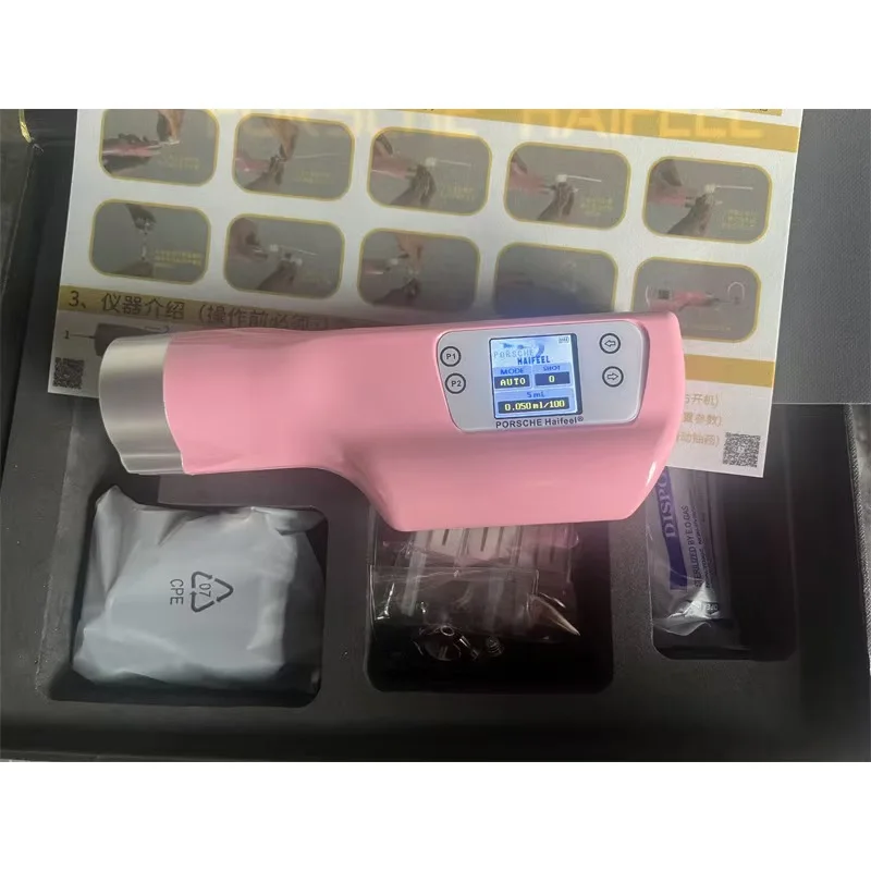 4 Styles Haifeel Touch Meso Gun Adjustable Depth Handheld Hydra Injector Mesotherapy Skin Care Beauty Machine