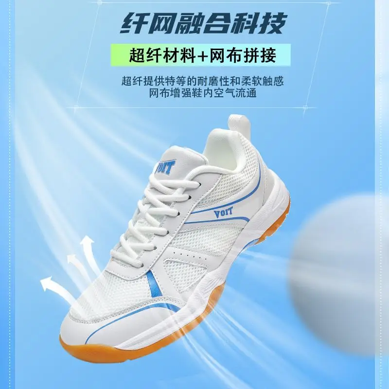

Fashion Men's Badminton Shoes Women's Badminton Shoes Ultra Lightweight Cushion Table Tennis Sports Shoes Mesh Sports Outdoor Sh