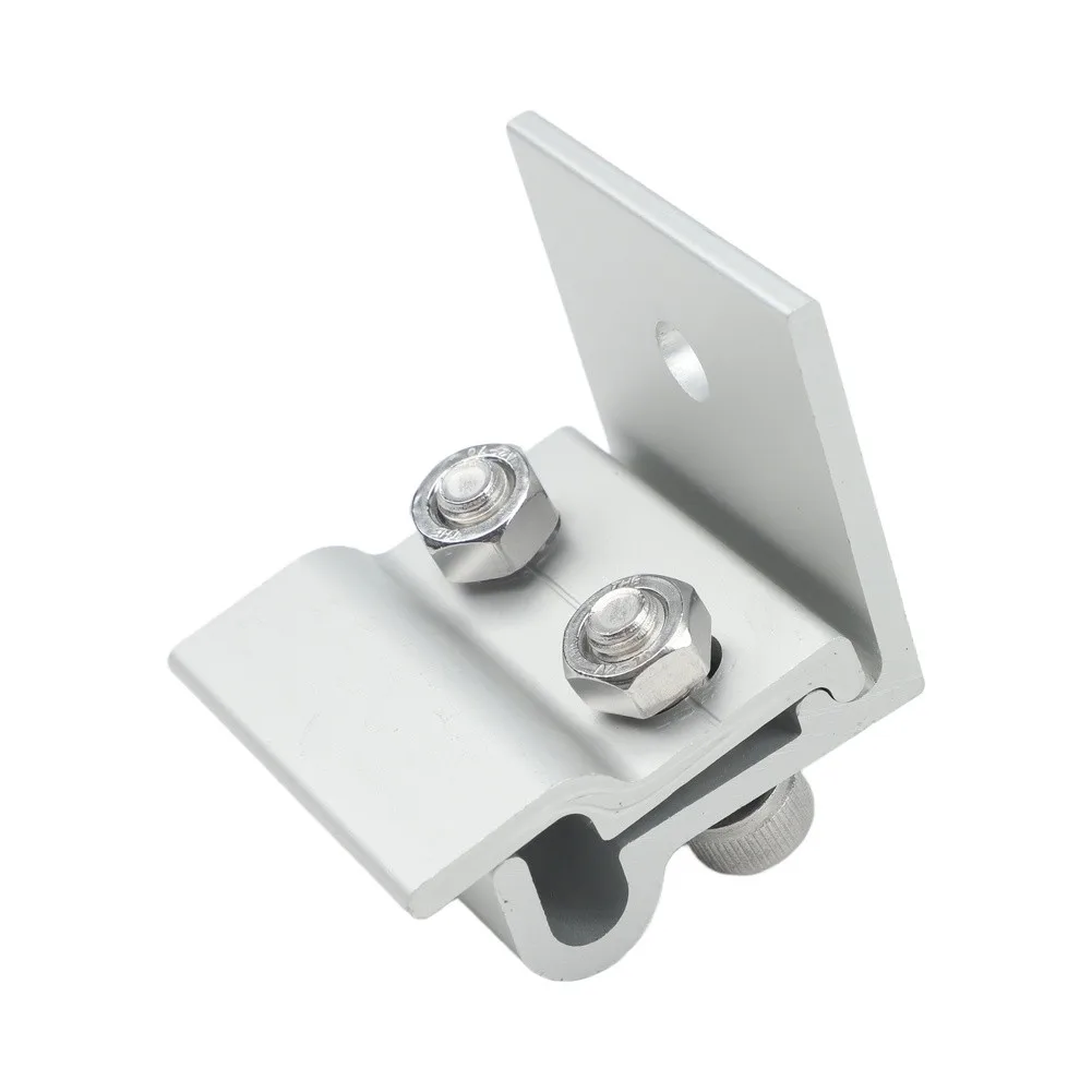 Aluminum Alloy Standing Seam Clamp 18mm For PV Roof Solar Panel Mounting Bracket Photovoltaic System Fixing Hardware Accessories