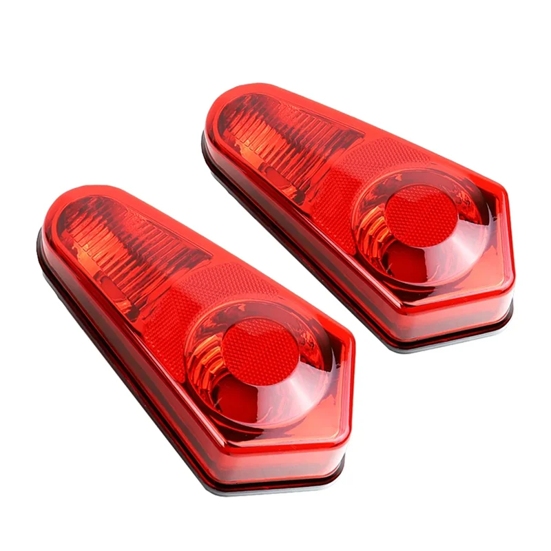 A03Z-2Pcs Tail Light Housing Rear ATV UTV Taillights Stop Lamp Shell For Polaris Sportsman RZR ACE 2005-2022 2411153 2411154