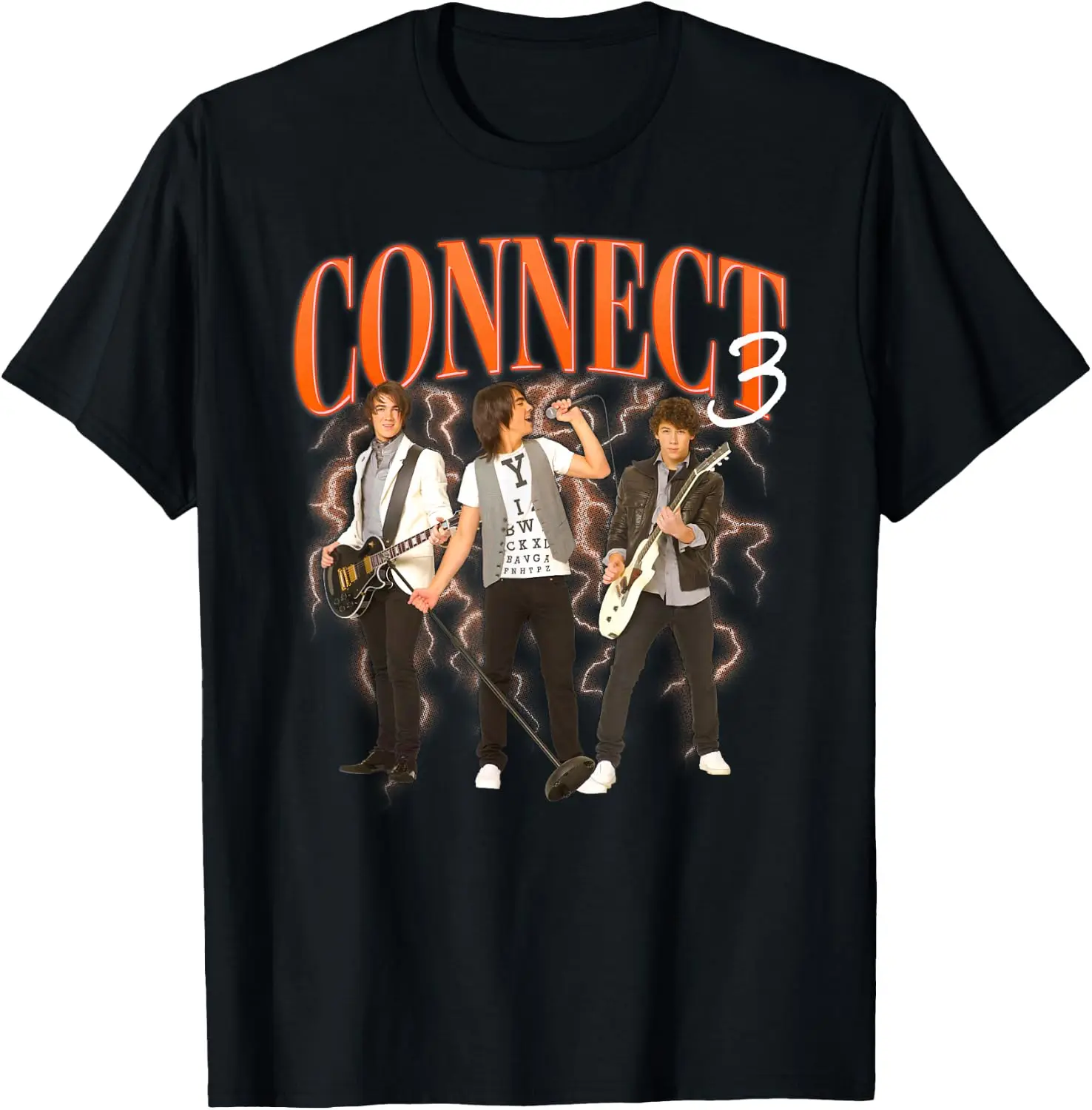 Camp Connect 3 Shane Nate & Jason Grey Rock T-Shirt vintage style tee  boxy fit tee black graphic tee 100% cotton men