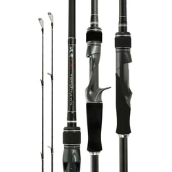two fishing pole Big game lure Largemouth bass fishing rod bait rod snakehead fish mandarin fish Flatfish halibut boat all round fishing rod