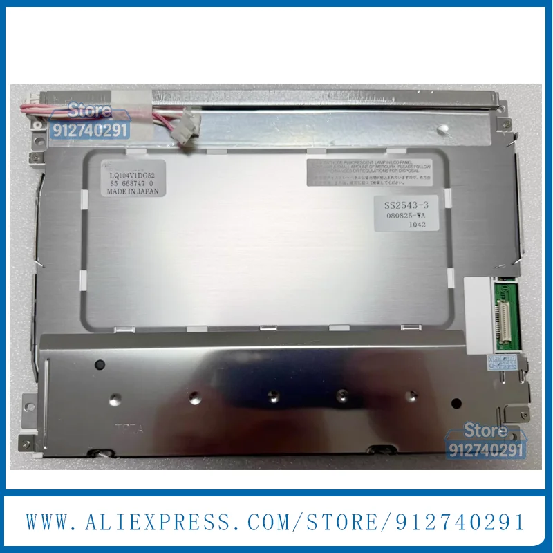

LQ104V1DG52 Original 10.4 Inch LQ104V1DG51 LQ104V1DG59 SS2543-3 Industrial TFT LCD Display Screen Panel