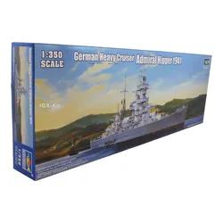 Trumpeter 05317 1/350 German Heavy Cruiser Admiral Hipper 1941 Military Ship Assembly Plastic Toy Model Building Kit