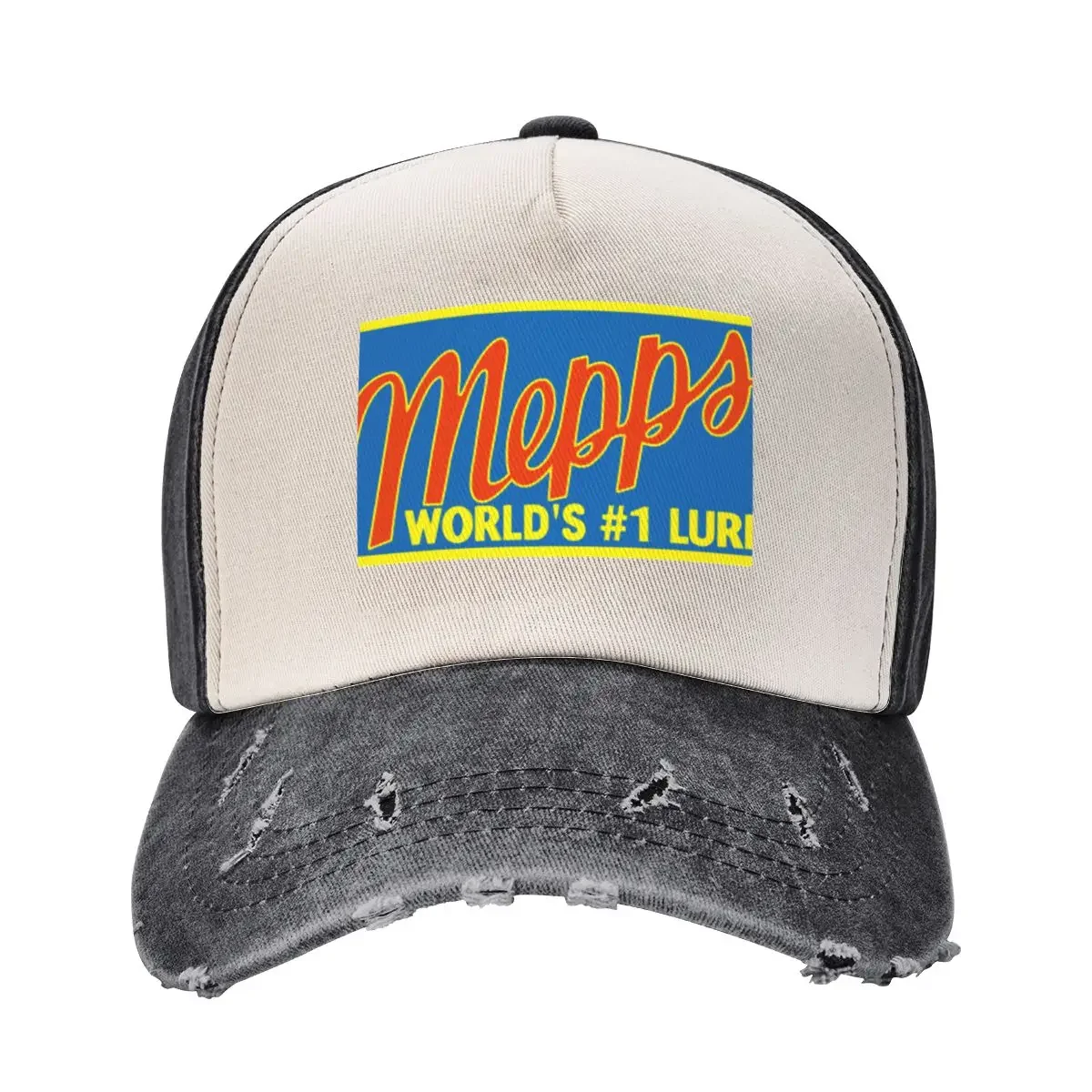 Mepps World's #1 Lure Pocket Baseball Cap Golf Hat Man Fishing cap tea Hat birthday Baseball For Men Women's