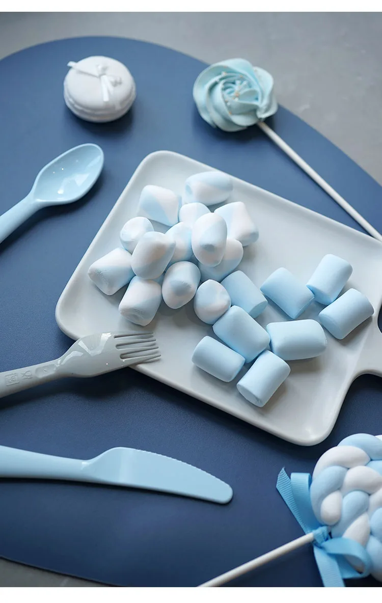 10 Stück künstliche Marshmallows, künstliche Süßigkeiten, Kuchendekoration, Dessert-Kuchendekoration für Schaufensterfotografie, künstlicher Zucker – Detail 4