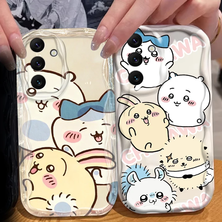 

Usagi Chiikawa Hachiware Cute For Samsung A55 A54 A53 A52 A35 A34 A33 A32 A25 A24 A23 A22 A21S A15 A13 A14 5G Wave Oil Soft