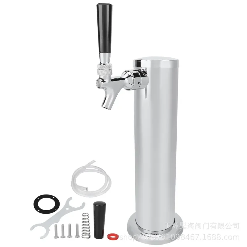 Used for Spot supply beer machine wine column beer equipment single head wine column stainless steel 304 wine column beer