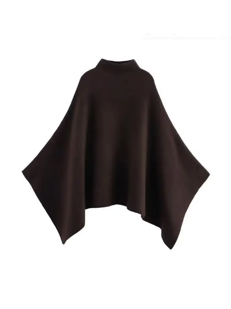 TFAFXY سترات نسائية فضفاضة محبوكة ملابس الشارع الشهير برقبة دائرية على طراز الرأس موضة خريف وشتاء 2025 ملابس خارجية متماسكة