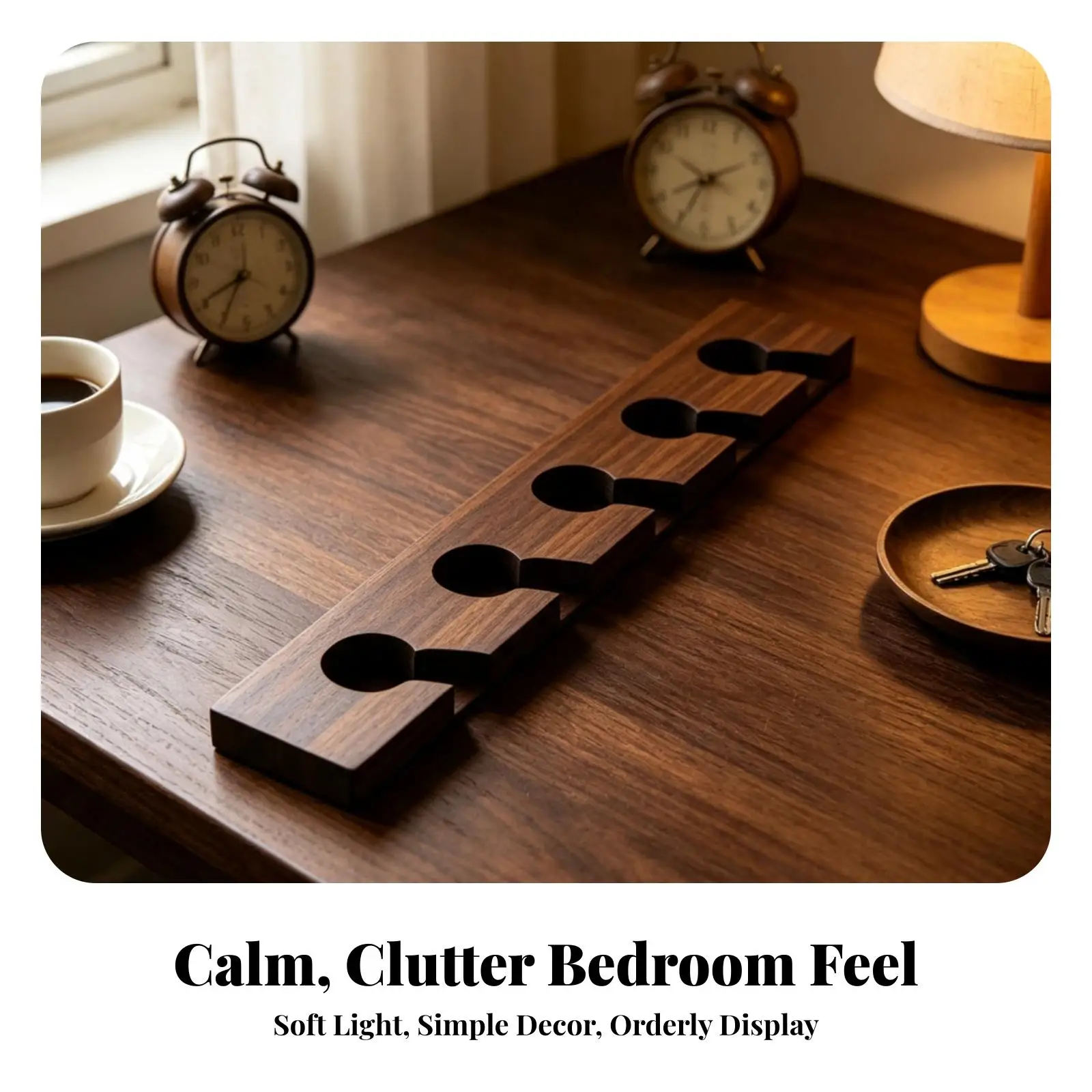 Wall-Mounted Hat Rack Space-Saving Wall Hat Rack Vertical Easy to Install for Bedroom, Closet