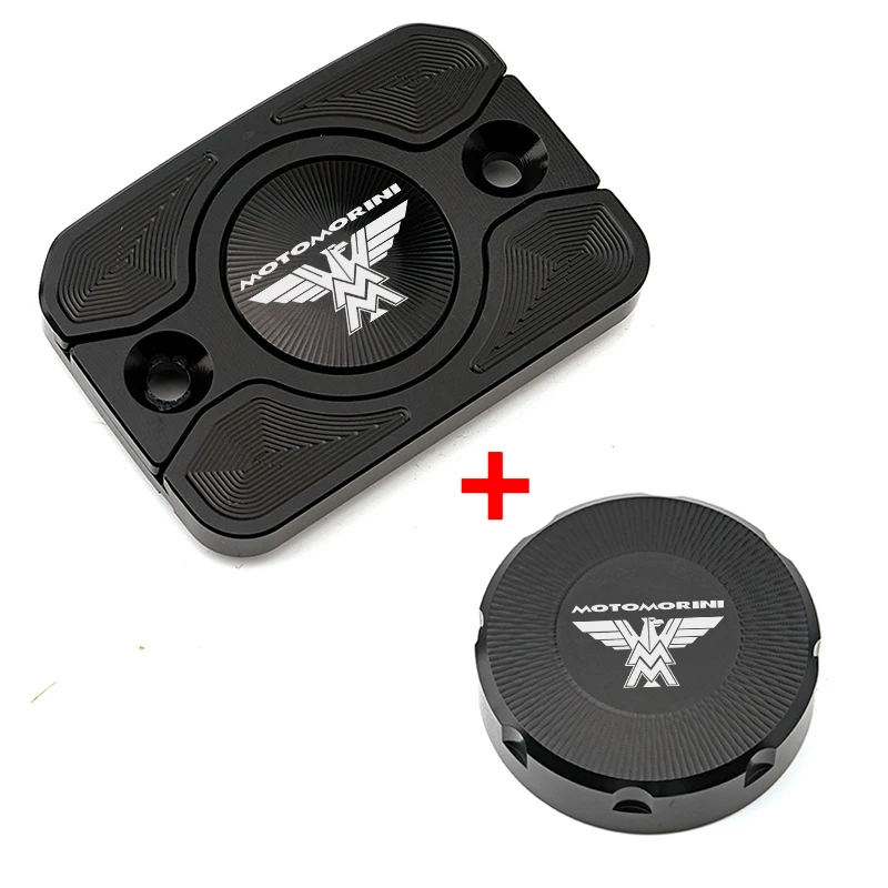 For Moto Morini XCape 650 X-CAPE 650 Seiemmezzo 2019-2024+ Accessories Motorcycle Rear Front Brake Fluid Reservoir Cover Cap