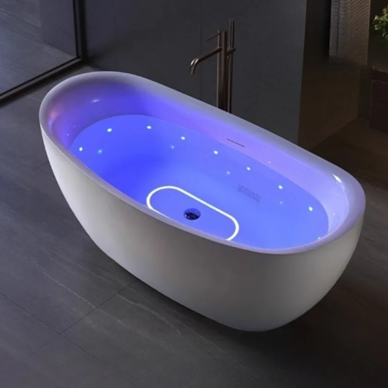 

Keep Warm Household Bathtub Freestanding Edge Barrier Bath Organizer Bathtub Large Set Badewanne Erwachsene Home Furniture