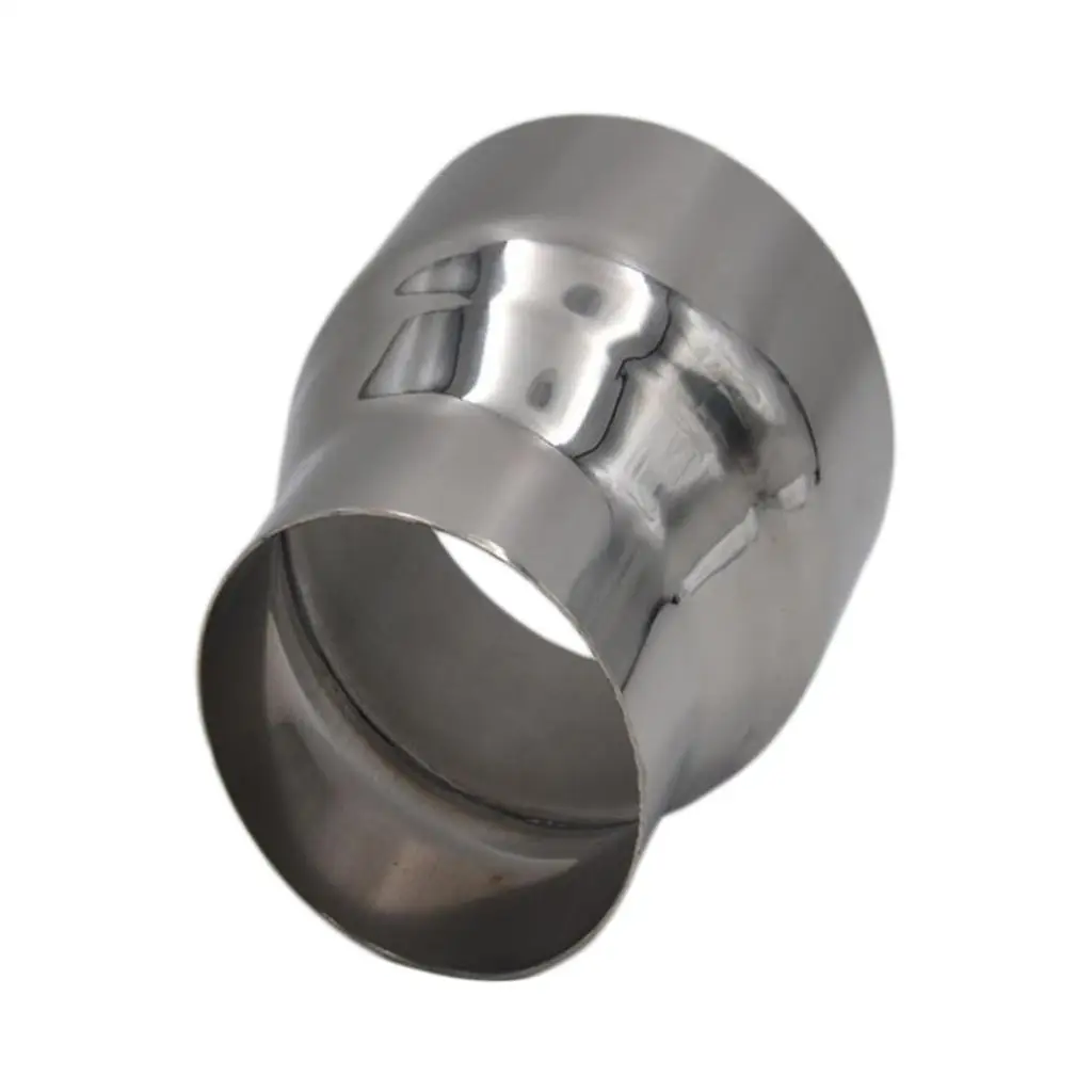Automotive Exhaust Reducer Adapter Converter Polished Stainless Steel Pipe to Pipe for 125 4t and 250cc Exhaust