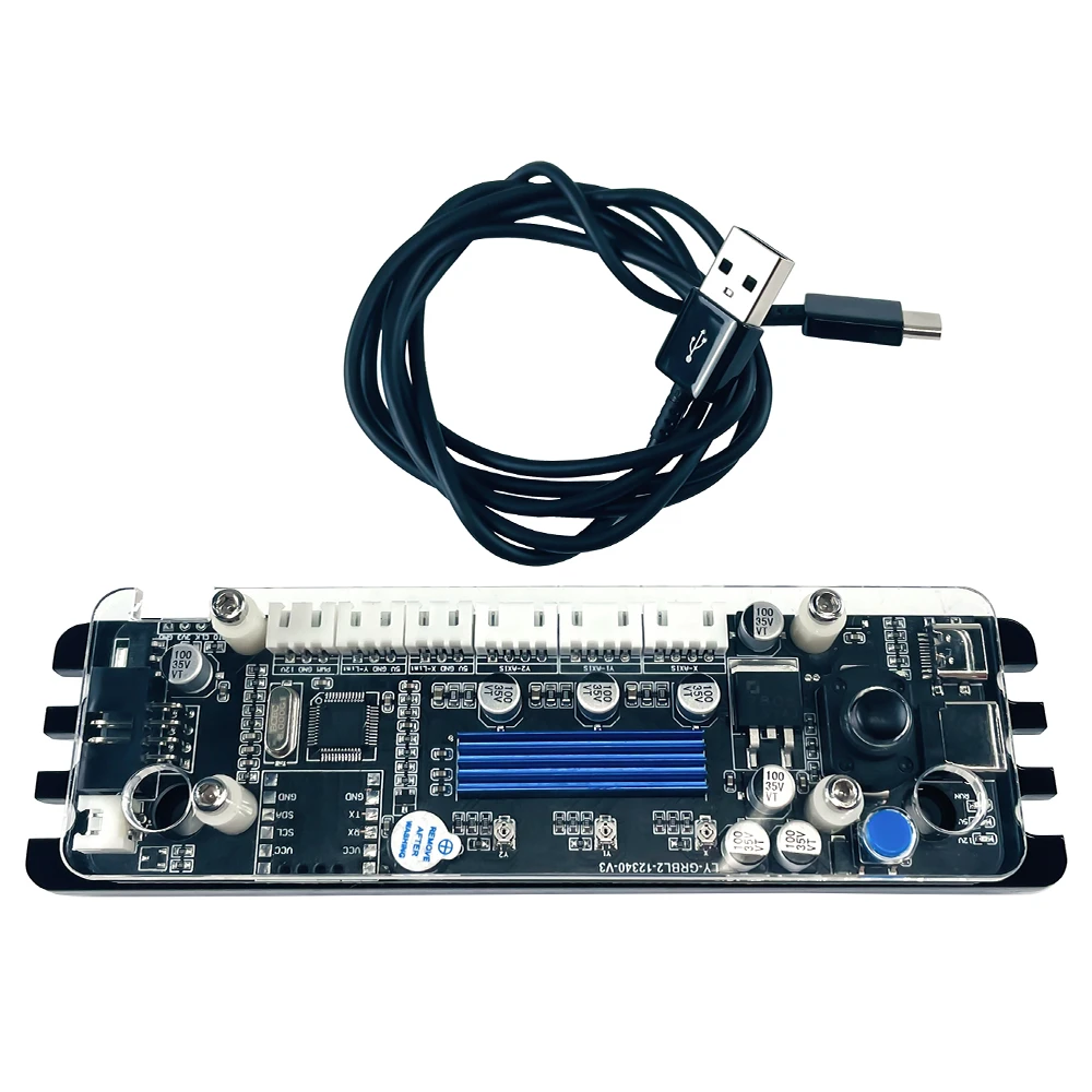 GRBL 32Bit 4.0 Version Laser Engraving Machine Motherboard Type-C 2-Axis Integrated Driver Board for DIY Laser Engraver 5V 12V S