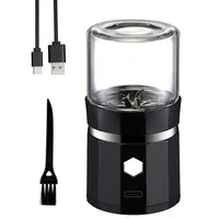 LTQ Electric Grass Grinder High Power Tobacco Mill Shredder Herb Grinders Stainless Steel Spice Crusher Smoking Accessories