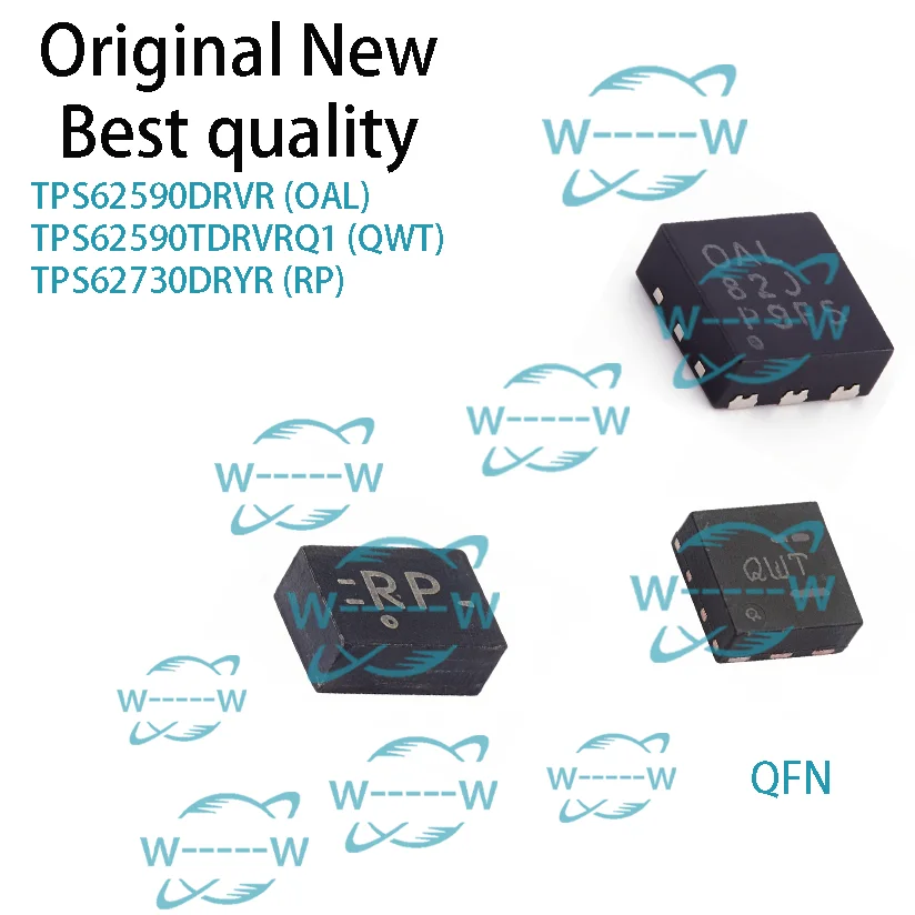 (10-50 PCS) TPS62590DRVR OAL TPS62590TDRVRQ1 QWT TPS62730DRYR RP TPS62590 TPS62590T TPS62730 QFN IC CHIP