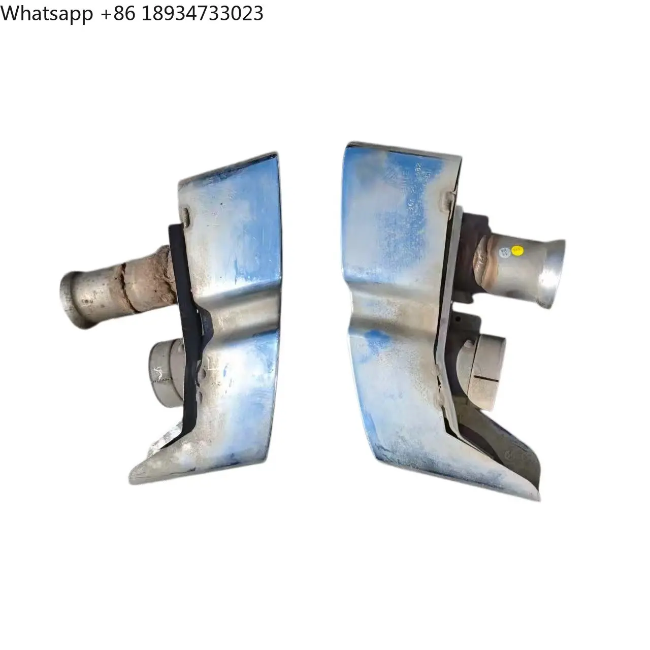 High-quality for Bentley Bentayga original factory car exhaust pipe muffler, square-shaped exhaust tip of the exhaust pipe