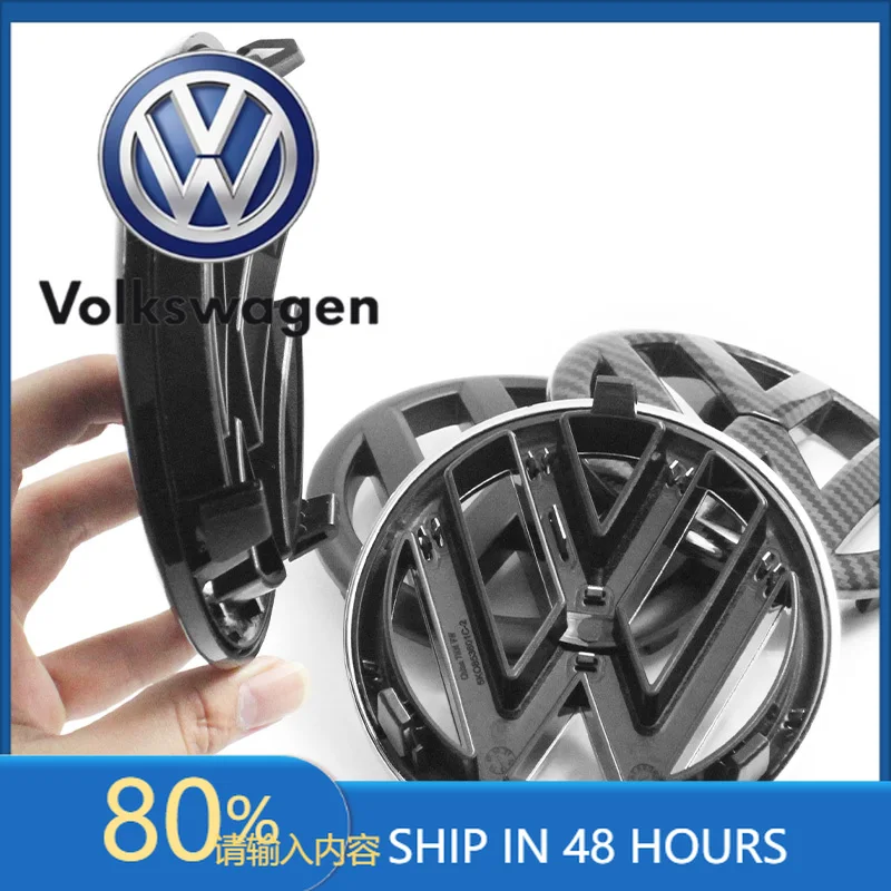 

Эмблема на переднюю решетку радиатора 135 мм и эмблема на крышку багажника 110 мм для Volkswagen VW Golf 6 MK6 5K0