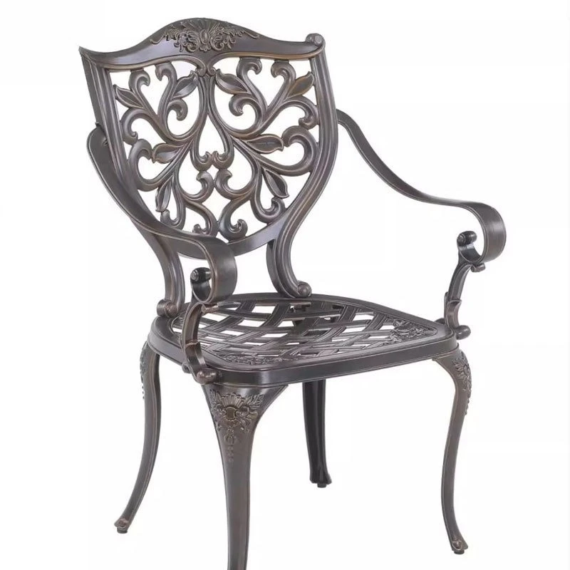 

Outdoor, all aluminum, waterproof, dining chairs, terrace, balcony, garden, courtyard villa
