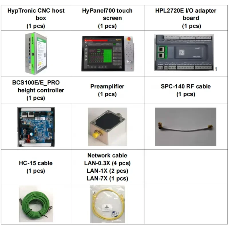 2026  High Power FSCUT 8000B HypCut Software Bus-type Dedicated CNC Fiber Laser Cutting Machine Laser Control System