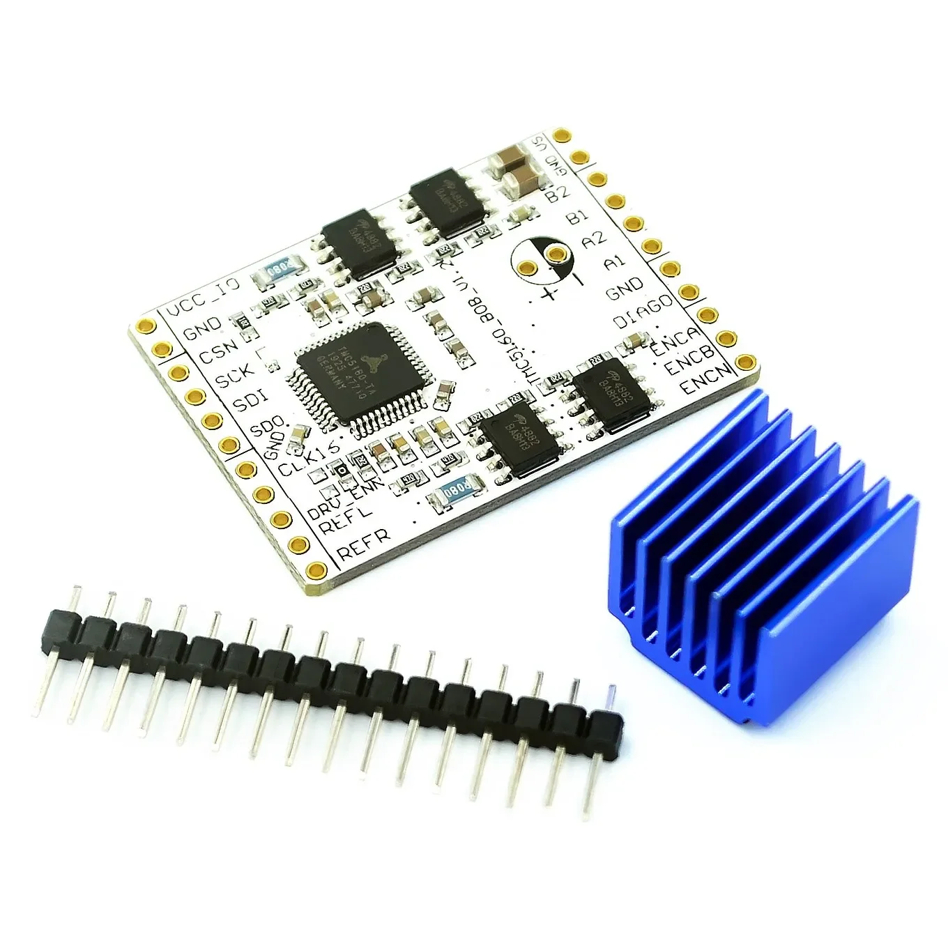 

3D Printer Parts TMC5160TA-V1.0 BOB High Power Stepper Motor Driver TMC5160 StepStick Super Silent with StealthChop/SpreadCycle