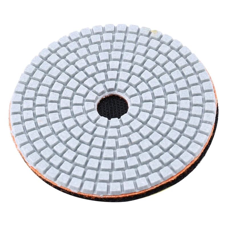 20Pcs 4 Inch Inch Diamond Polishing Pads For Granite Marble Concrete Stone