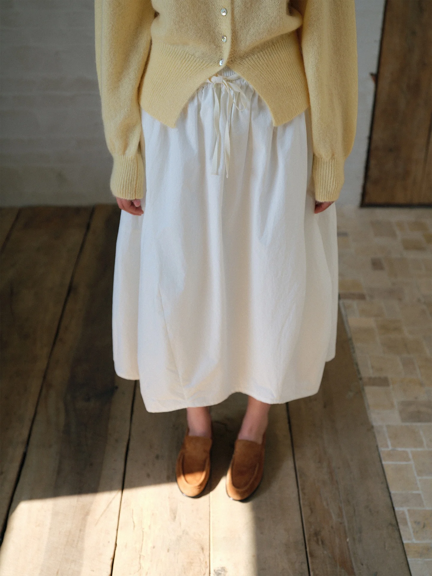 

Soft Comfortable Cotton 00% Split Multi-Piece f Skirt 3D Tailoring Women's Faion Spring Season Loose Fit Umbrella Skirt