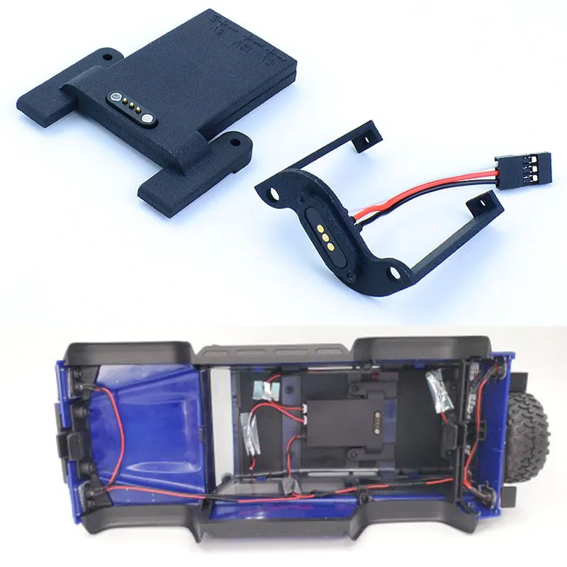 

TRX4M Lighting System Wireless Power Supply Module for 1/18 RC Crawler Car Traxxas TRX4-M Defender D90 D110 Upgrade Parts